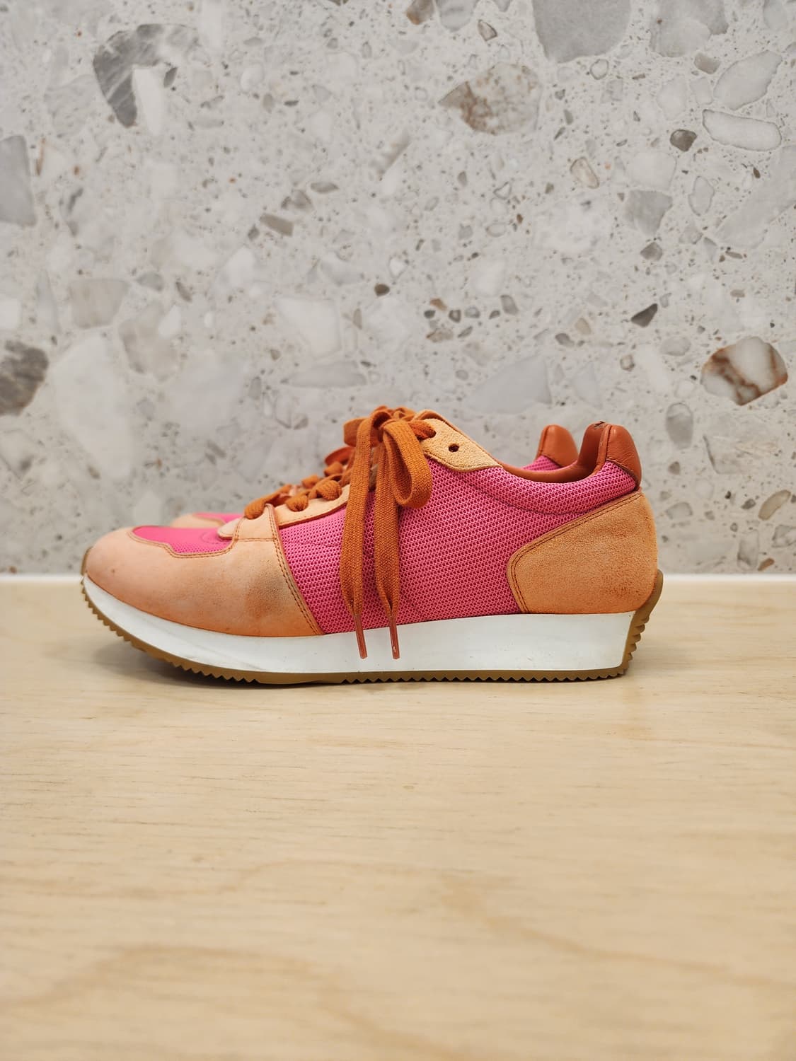 에르메스 이스케이프 여성 스니커즈 오렌지 36 1/2 상품이미지2