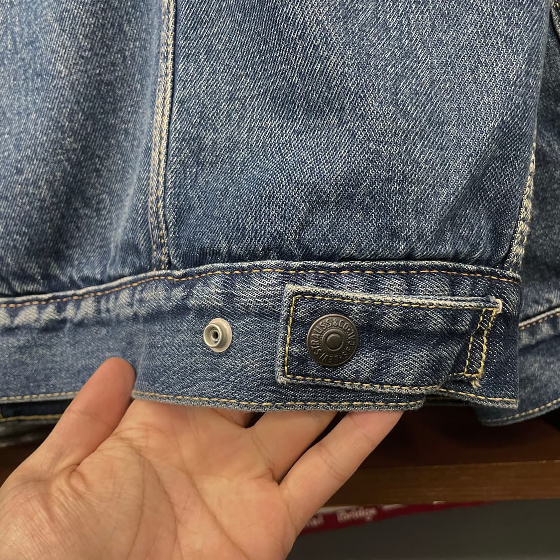 리바이스 타입 3 쉐르파 진청 데님 트러커 자켓 상품이미지6