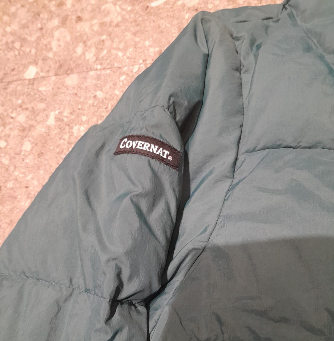 💥커버낫 덕다운 패딩 딥그린 (M)
 상품이미지5