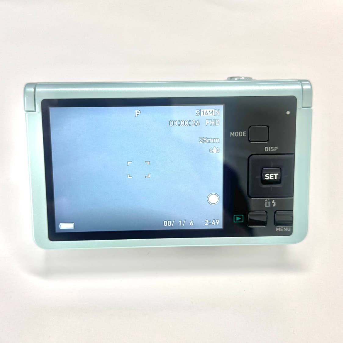 작례있음)셀카모드 카시오 casio exilim ex-zr60🍼🩵민트 상품이미지9