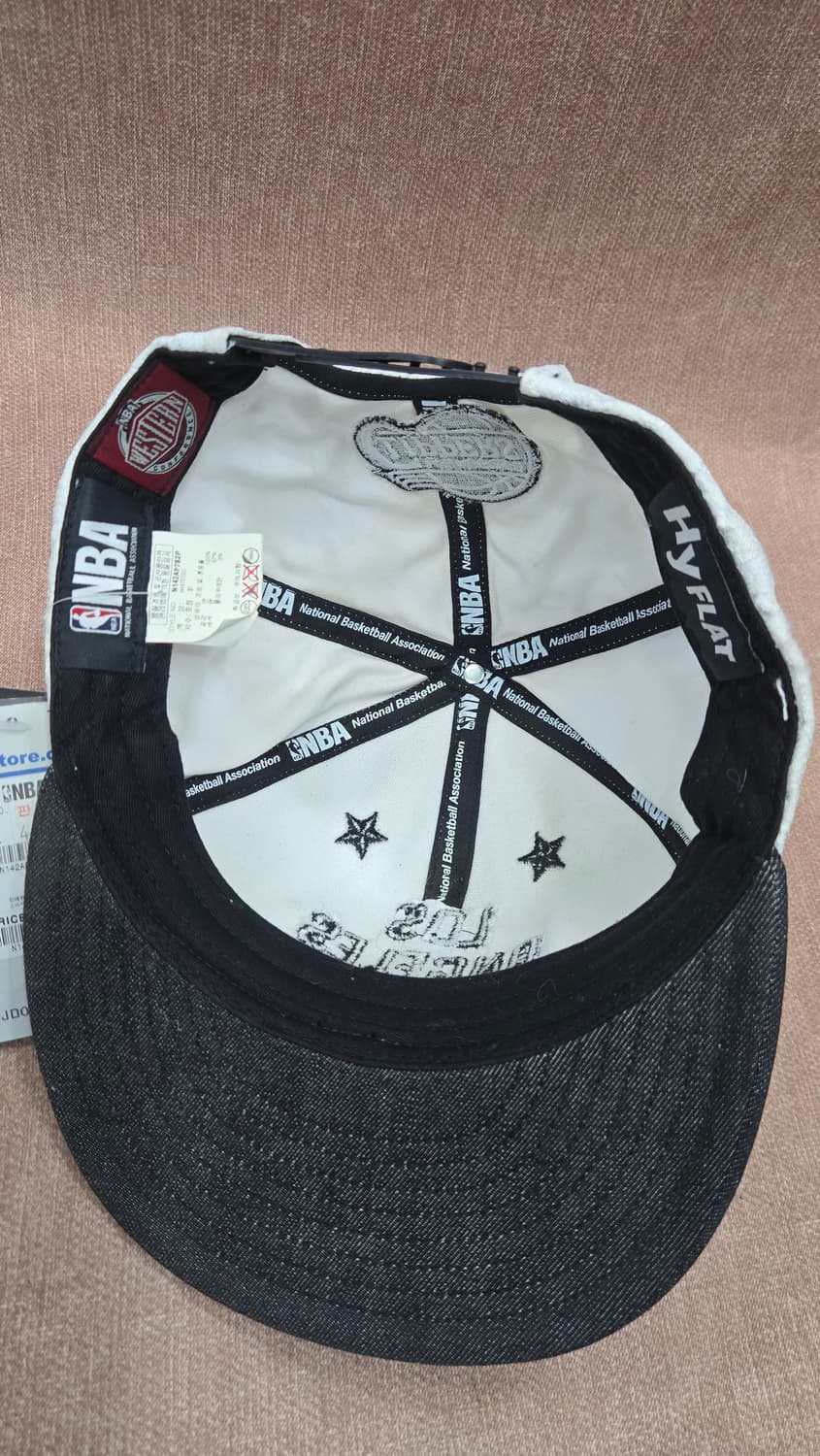 [새상품/태그포함] NBA LA 클리퍼스 레이스 자수 스냅백 (화이트/블 상품이미지6