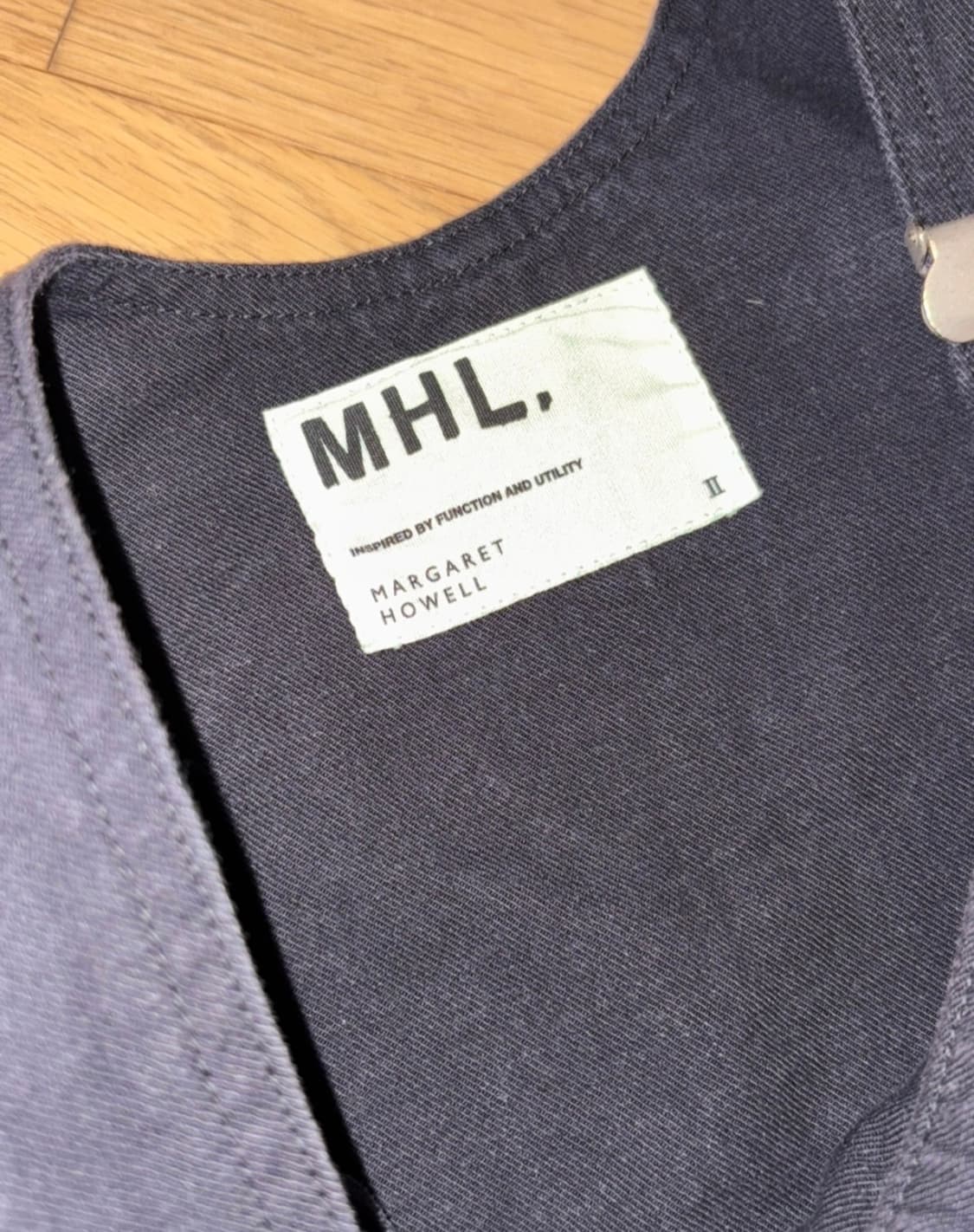 마가렛호웰 MHL 오버롤 살로펫 멜빵 블랙 상품이미지2