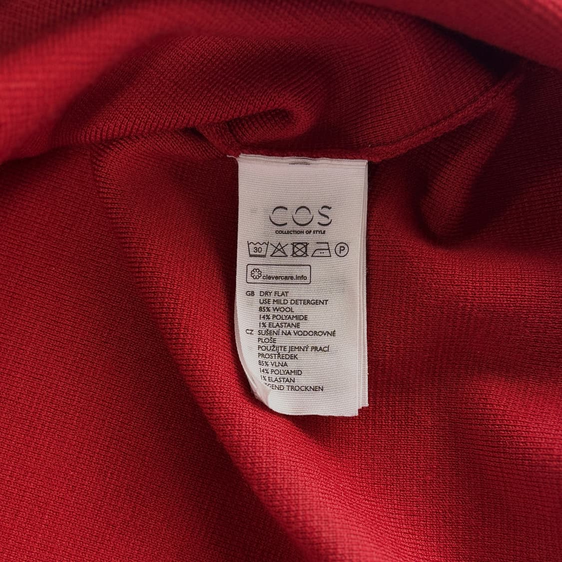 코스 COS 밴딩 미디 울 스커트 상품이미지3