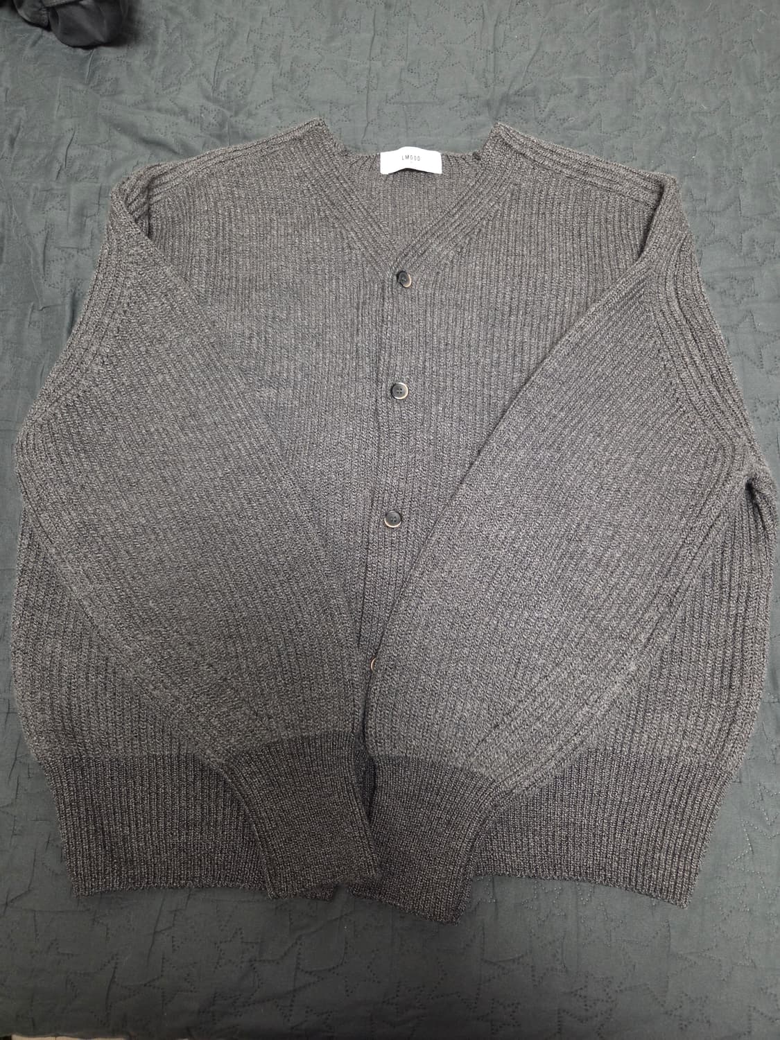 [46] 엘무드 브룩 가디건 그레이 상품이미지1