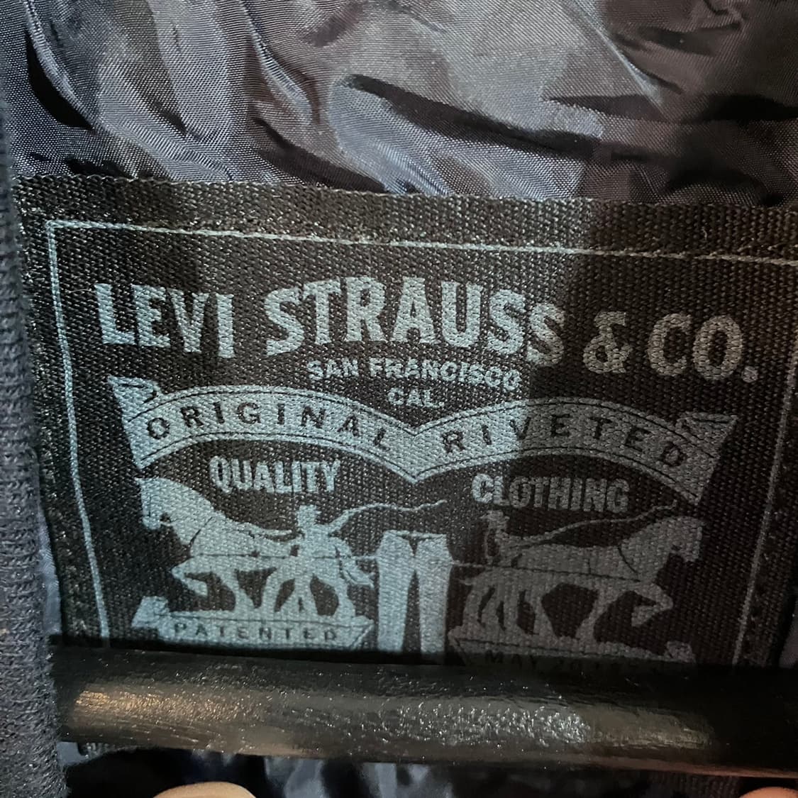 리바이스 워크 데님 블루종 상품이미지5