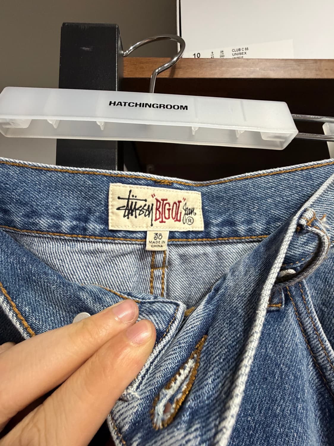 스투시 빅올진 데님 상품이미지1