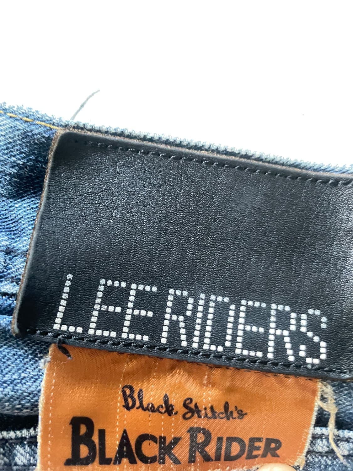 LEE 라이더스 블랙스티치 일본 빈티지 청S사이즈 상품이미지6