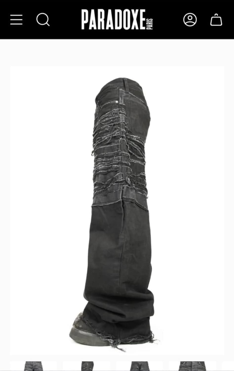 패러독스 Crude baggy jean 상품이미지2