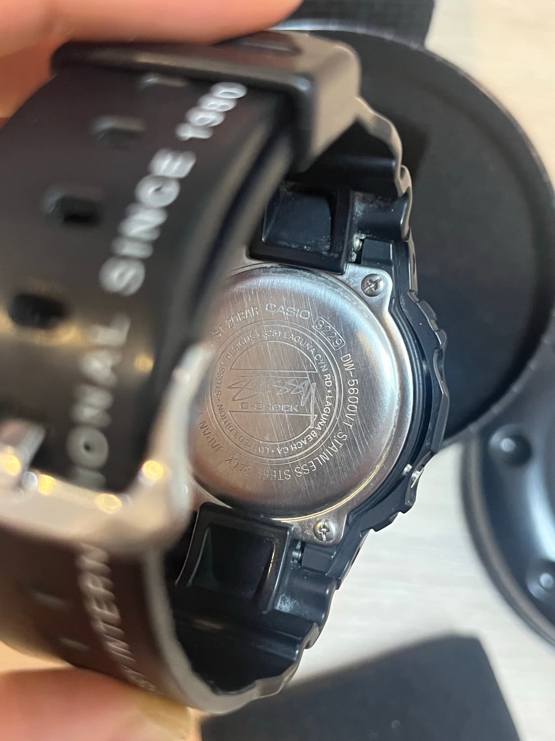 g-shock stussy dw5600 35주년 콜라보 상품이미지5