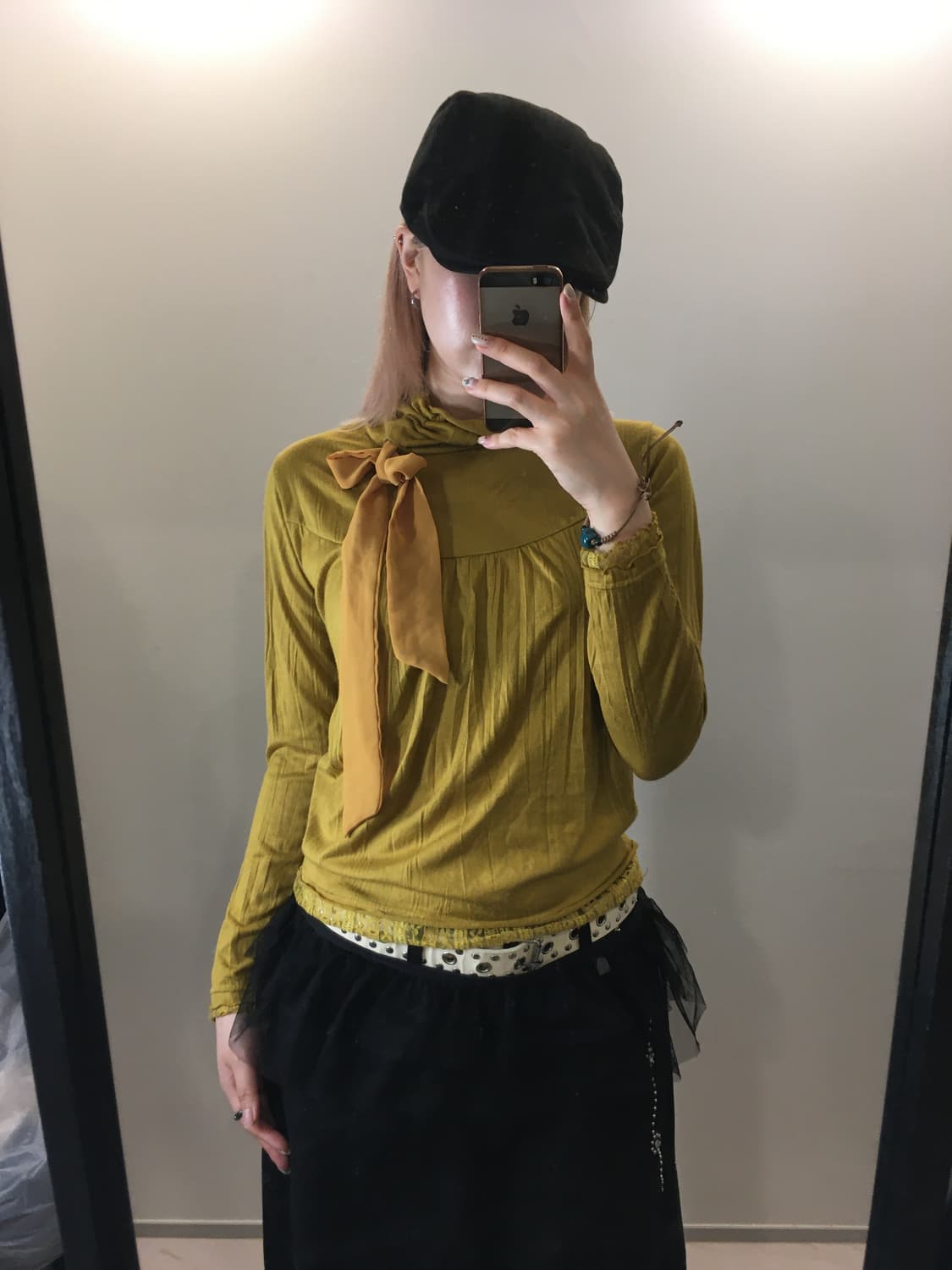 jpn vintage lace ribbon pullover t shirt 상품이미지2