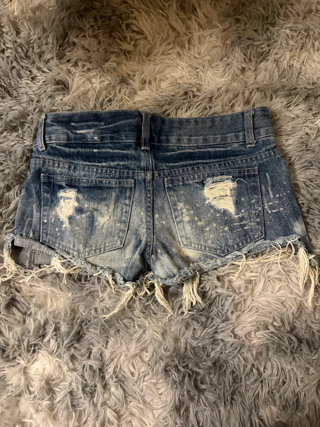 Japanese vintage 펑크갸루 숏청팬츠  상품이미지2