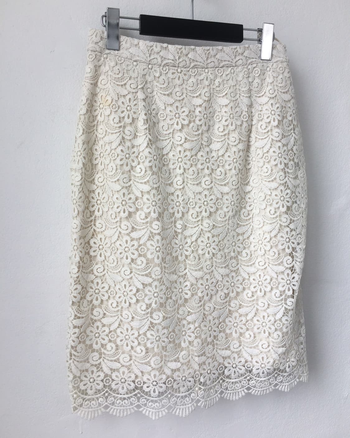 Crochet pattern point midi skirt 상품이미지3