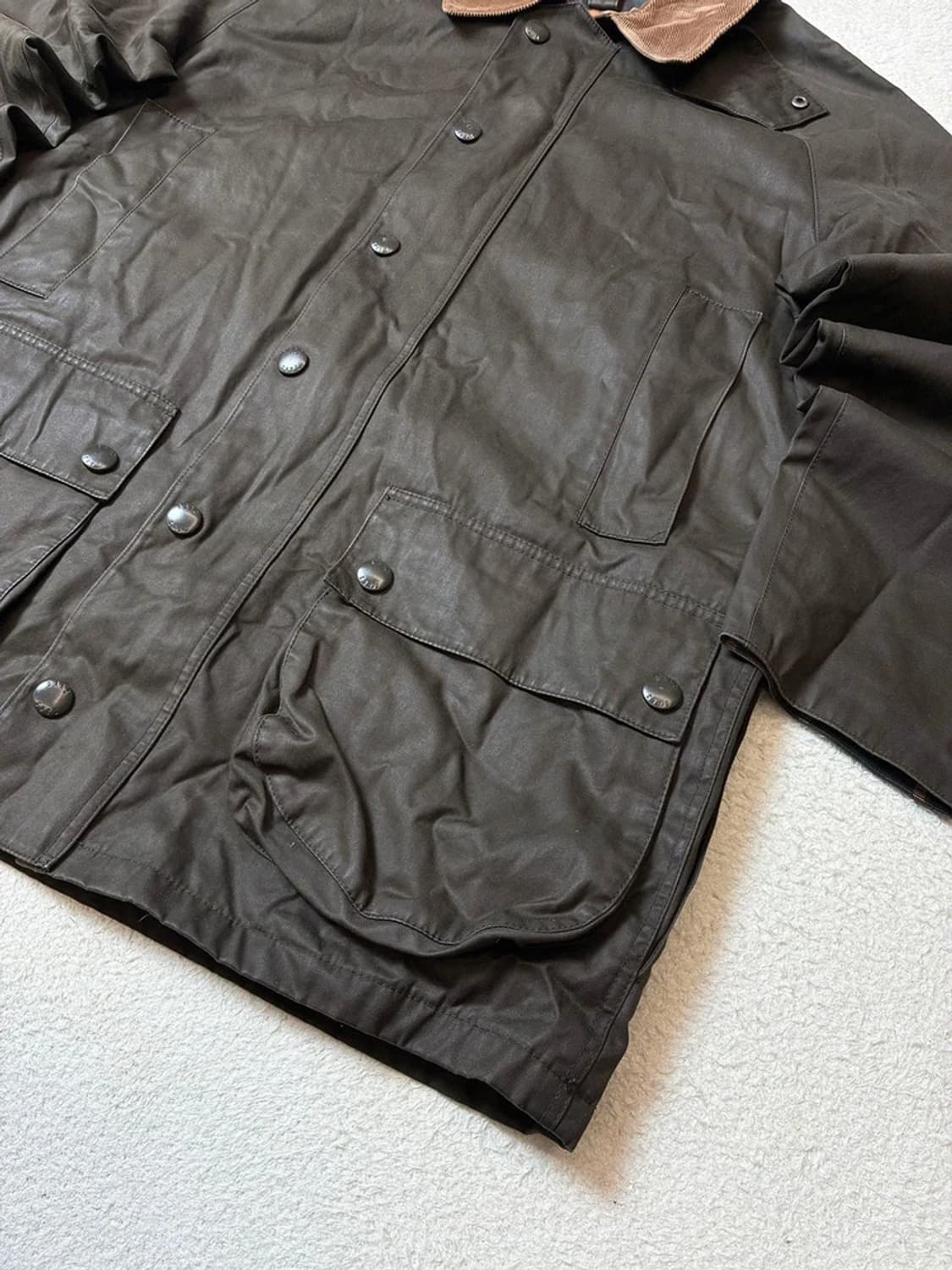 닥스 Daks 비데일 코듀로이 카라 배색 자켓 PN6991 72,000원 상품이미지4