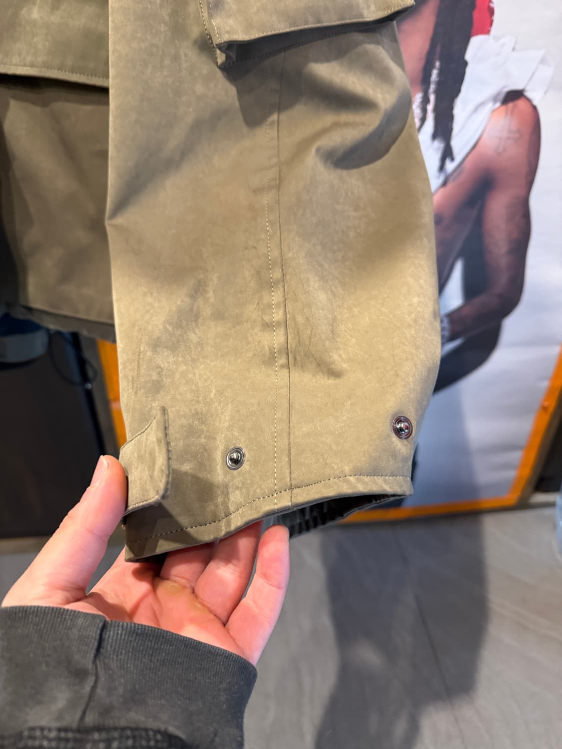 료 타카시마 오버슬리브 밀리터리 자켓 M(XL) 상품이미지6