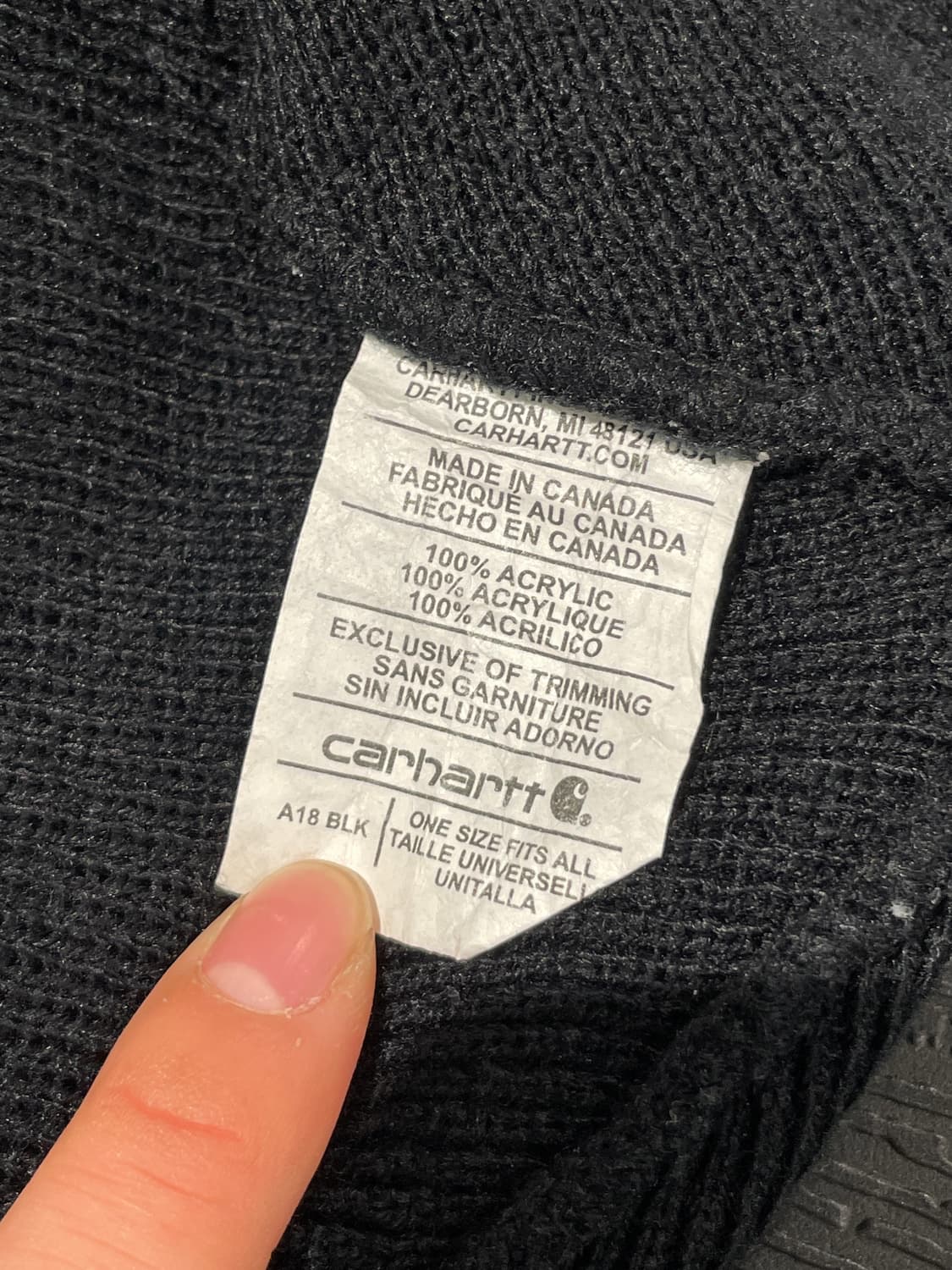 칼하트 숏 비니 상품이미지8