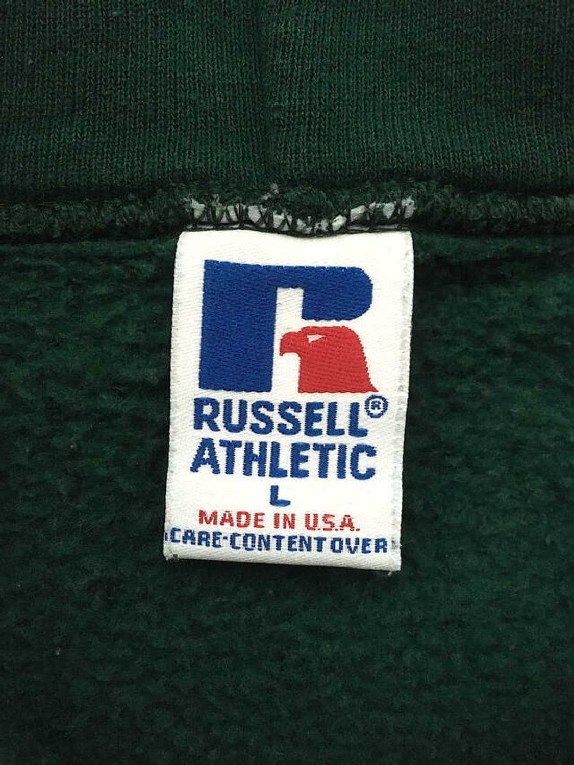 90s USA made 50/50 hooded zip-up jacket 상품이미지3