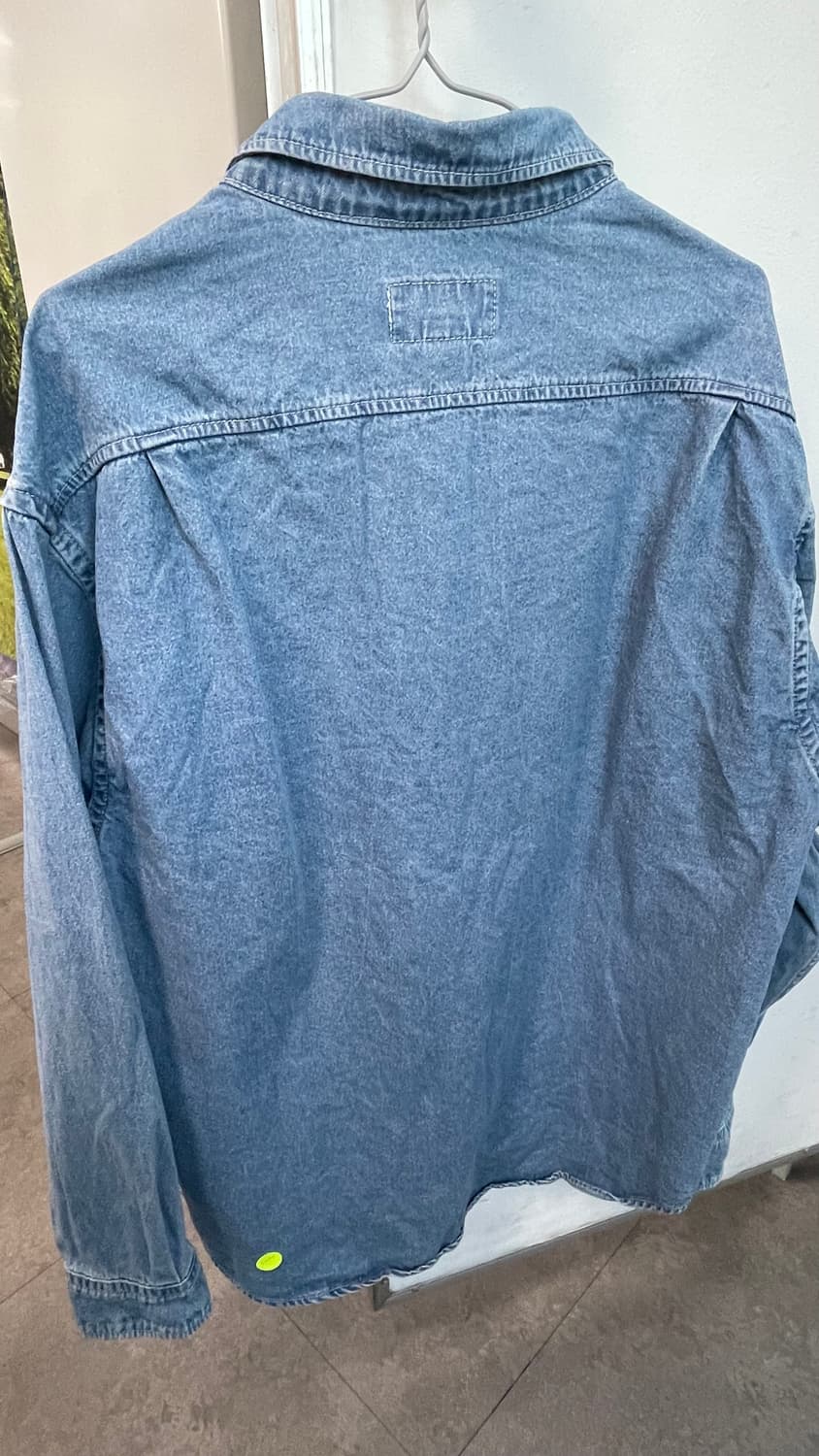 디스이즈네버댓/디네댓 데님셔츠 small 상품이미지3