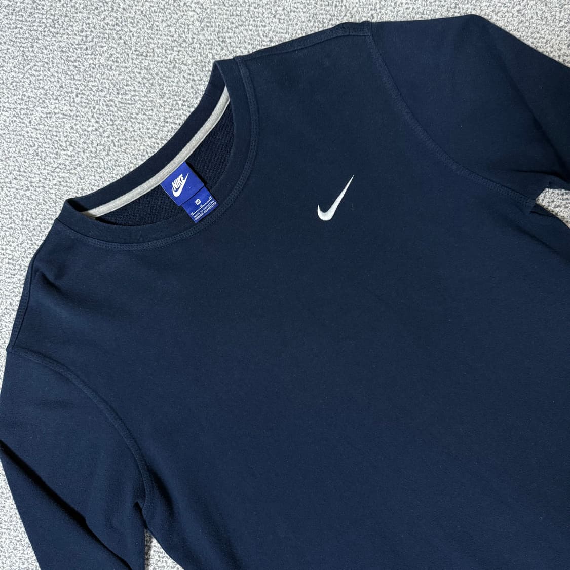 나이키 네이비 맨투맨 M 상품이미지3