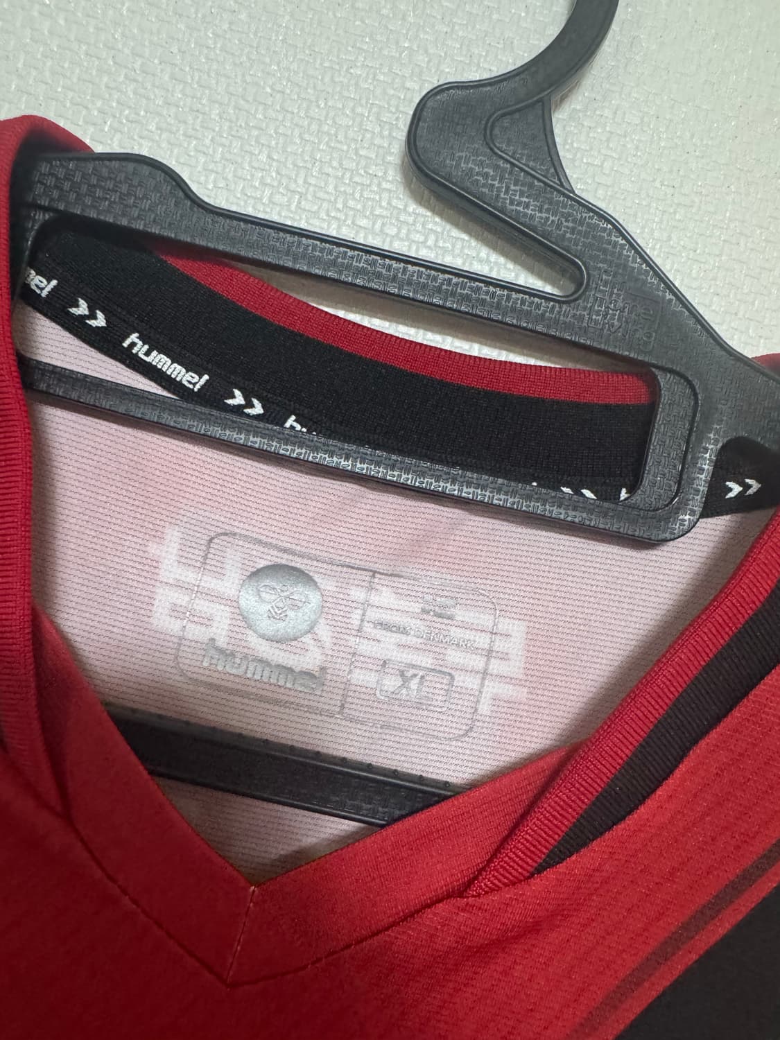 XL 험멜 경남 FC 정성준 축구 유니폼 어센틱 반팔 홈 상품이미지5