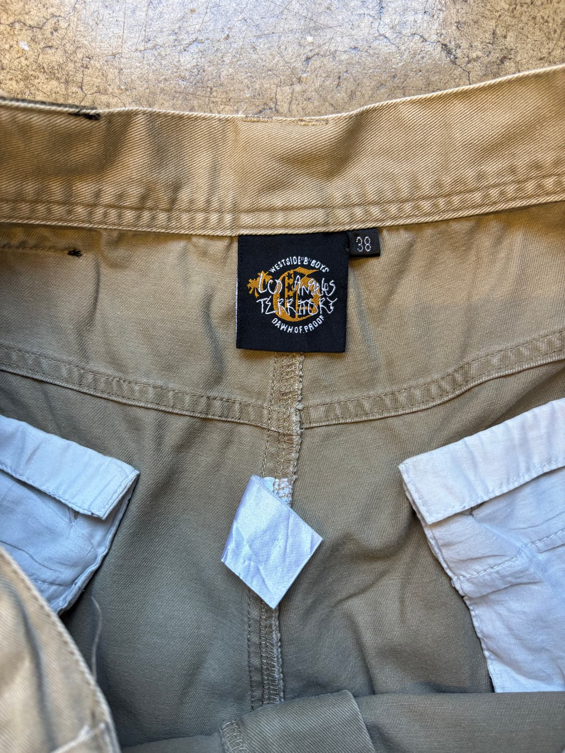 d.o.p denim 와이드 카고팬츠 상품이미지5