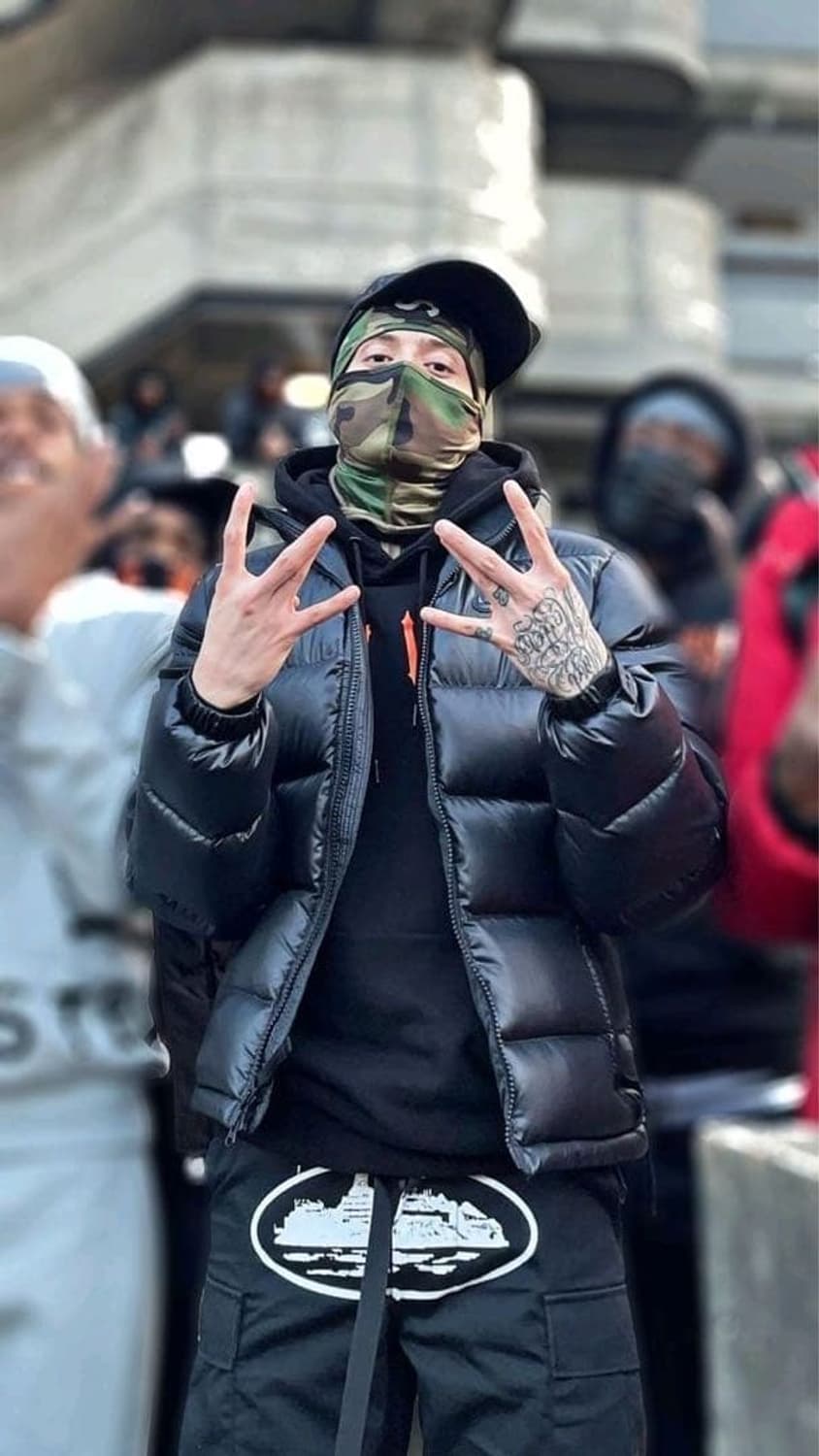 코르테이즈 게릴라즈 카고 팬츠 블랙 M 상품이미지8