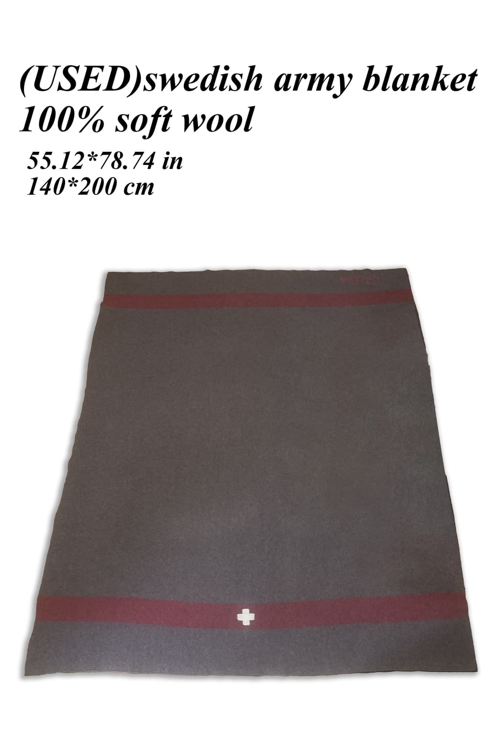 스위스군 담요 복각 블랭킷 상품이미지1