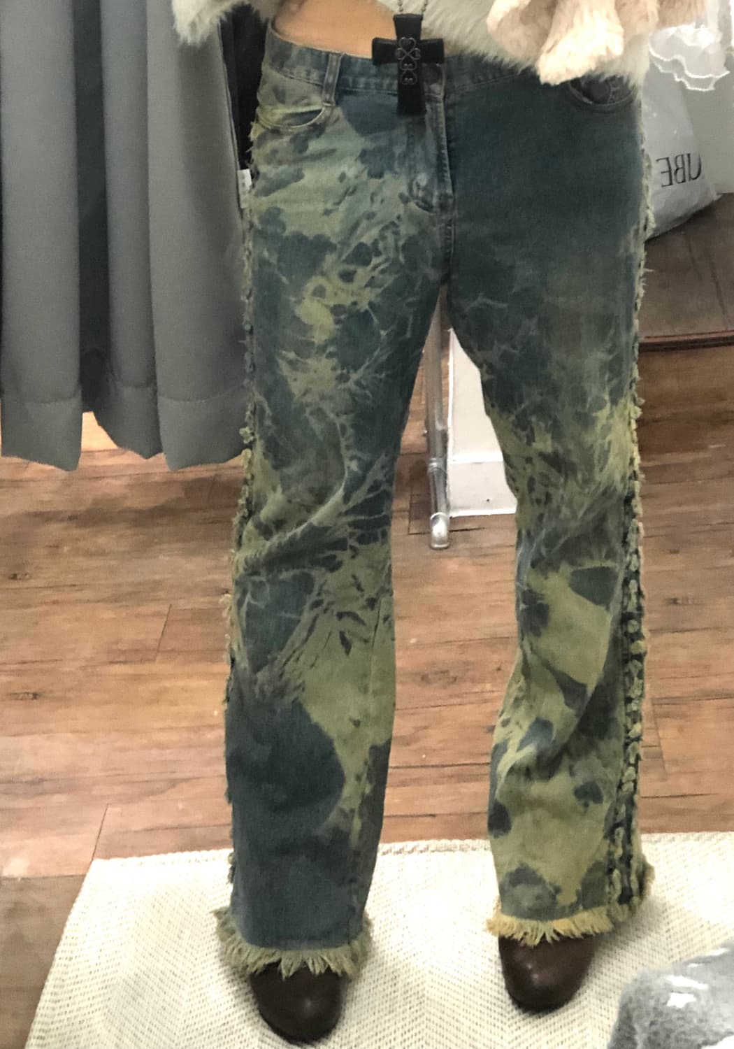 grunge washed denim pants 상품이미지5