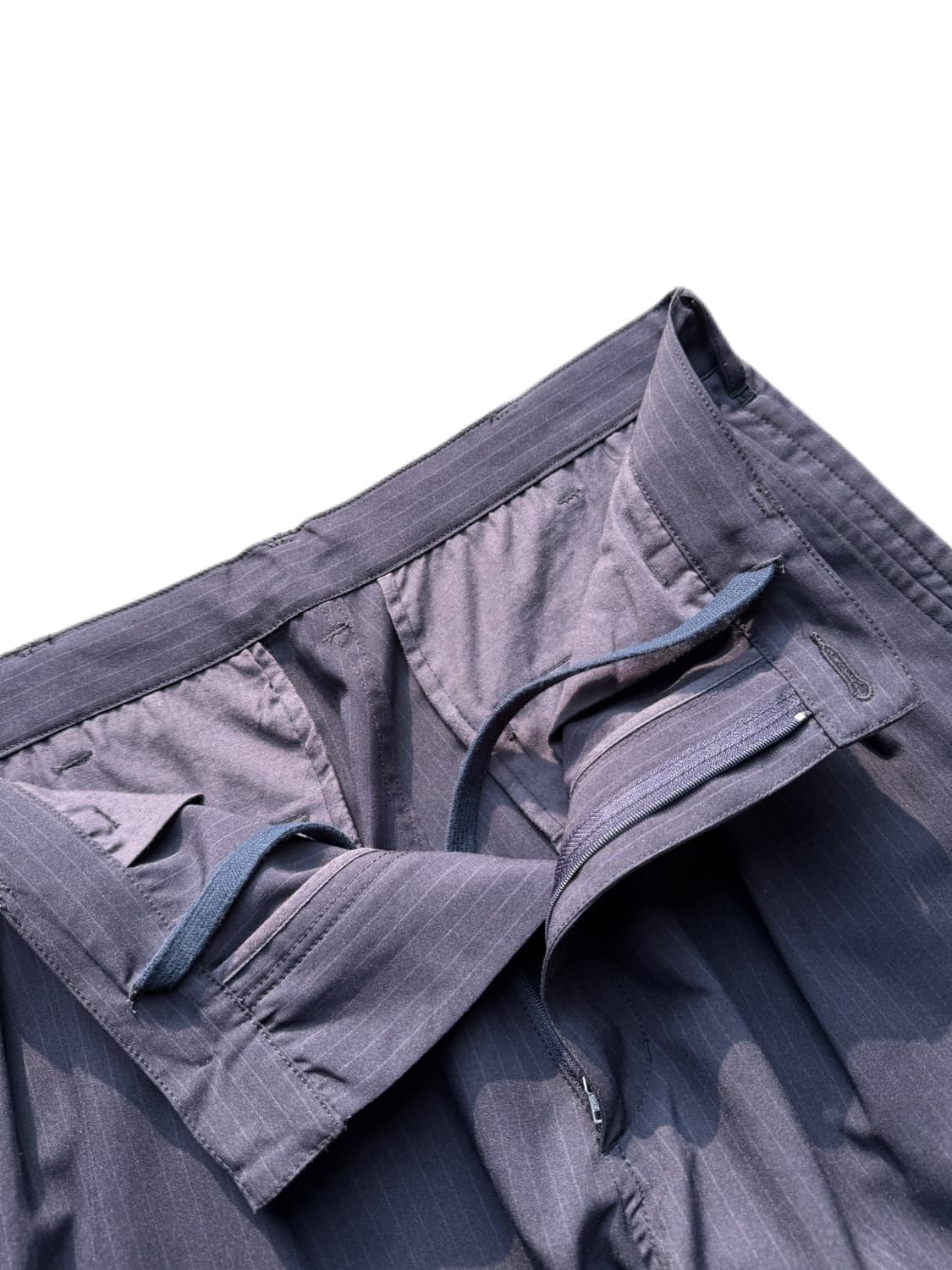 빔즈 ssz 스트라이프 투 턱 와이팬츠 M(-35in) 상품이미지3