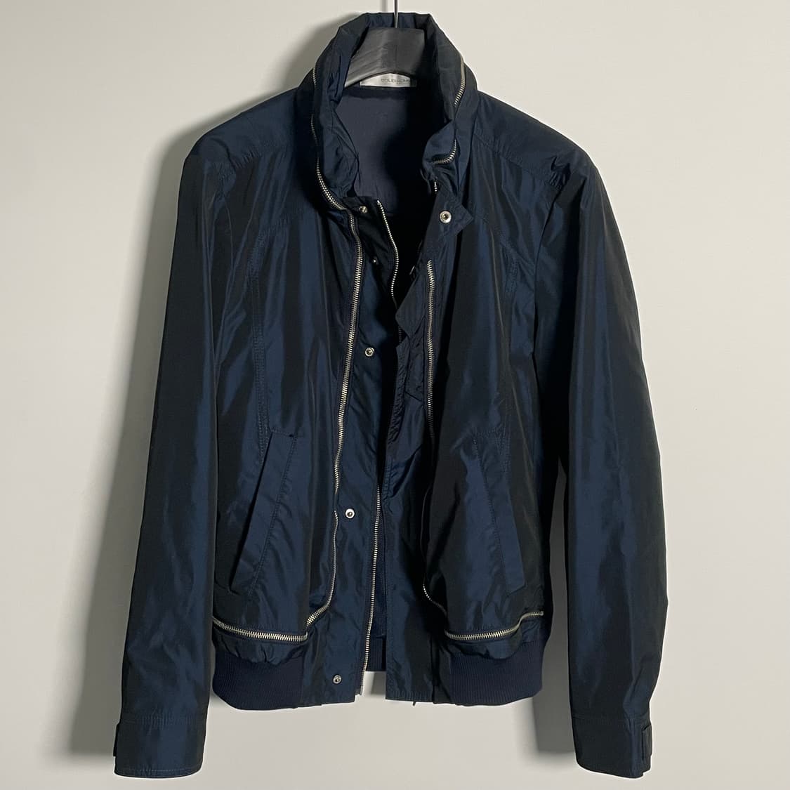 11ss 솔리드옴므 나일론 지퍼 집업 자켓 (on.592)   상품이미지5