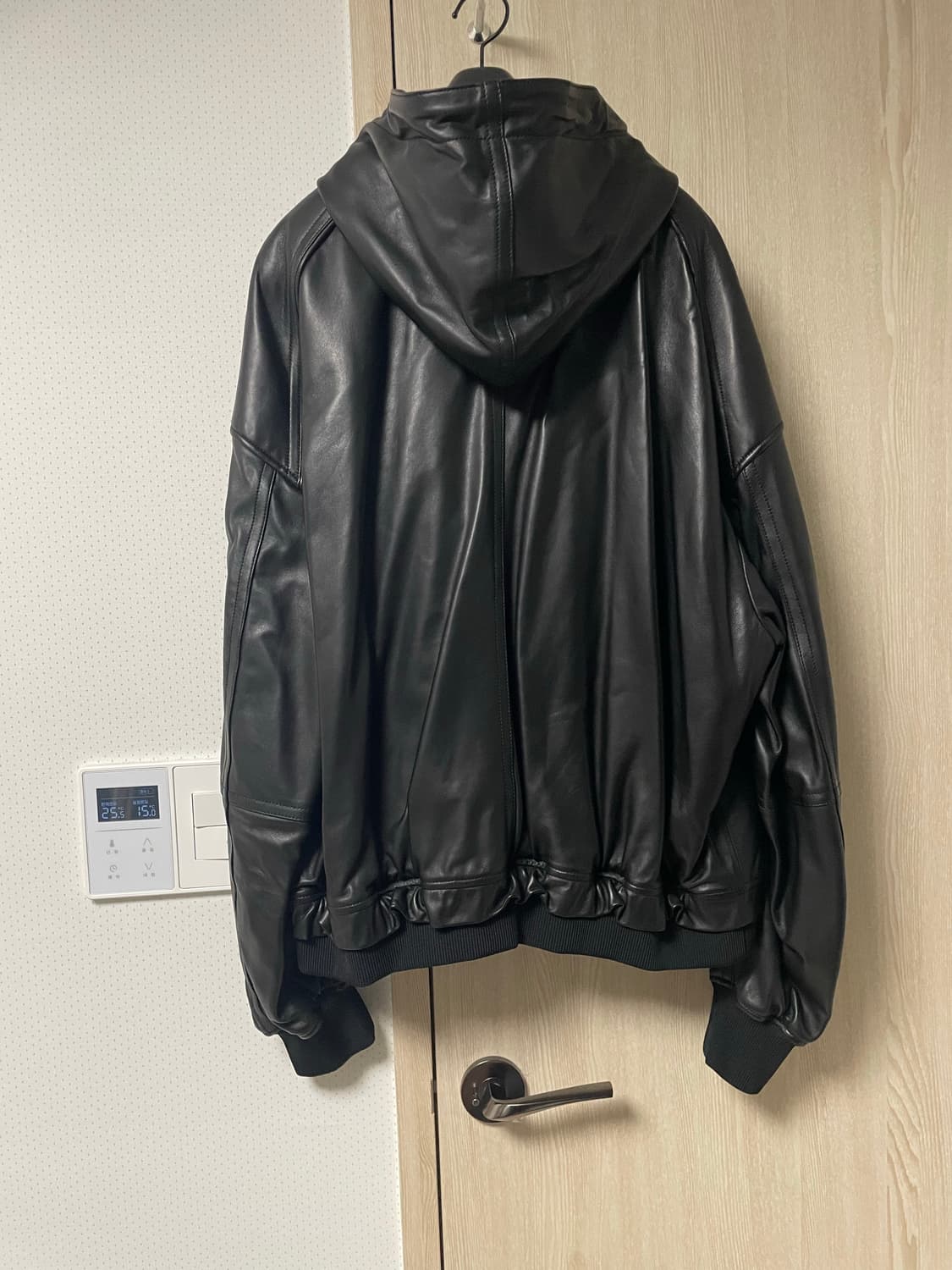 준지 24fw 289 가죽후드 마원, 52사이즈 상품이미지7