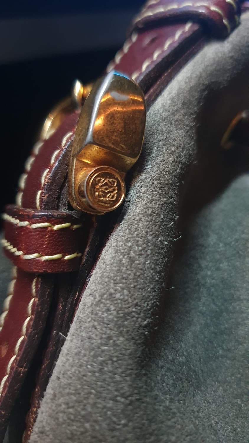 로에베 빈티지 안테 스웨이드 버킷 숄더백 상품이미지3