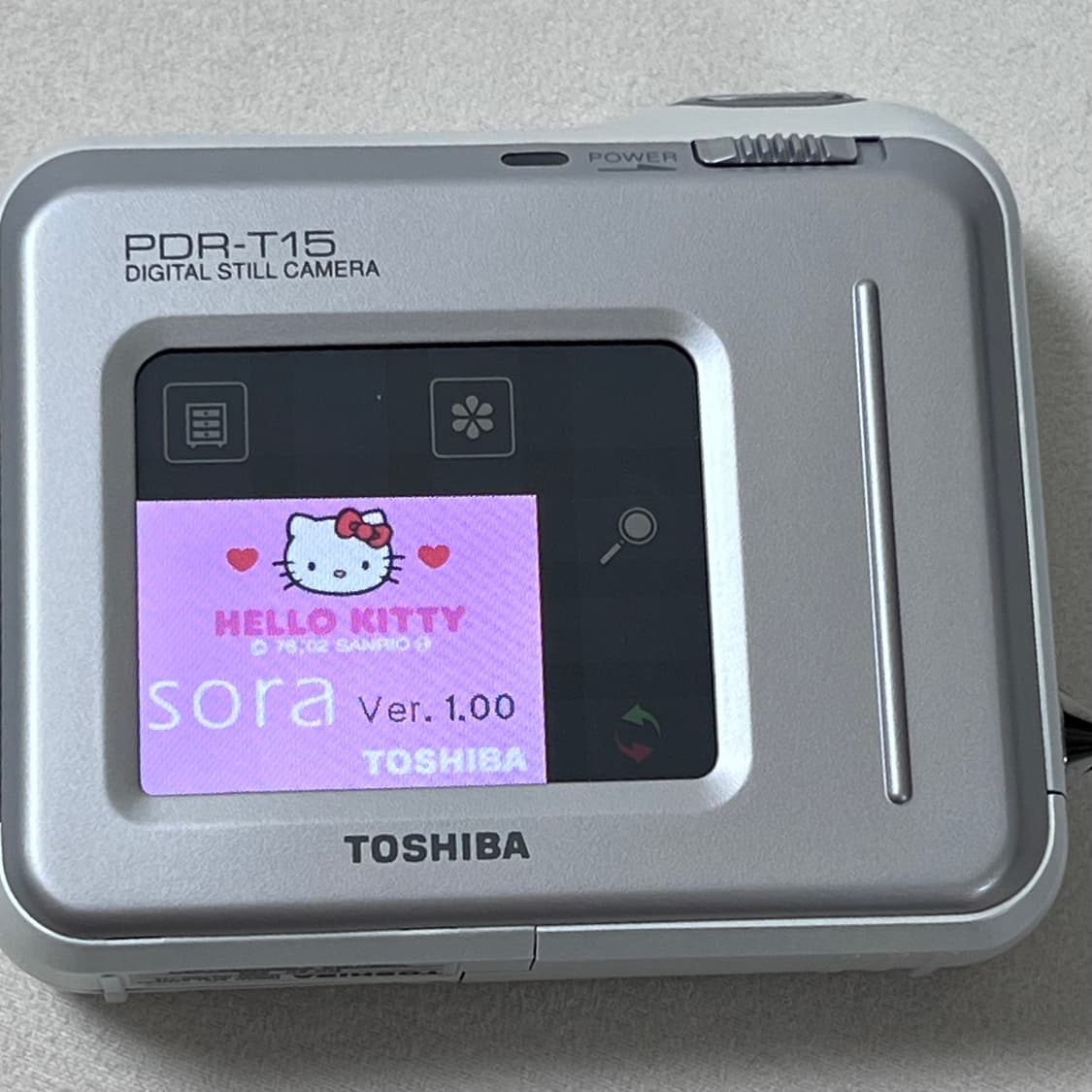 y2k 고전키티 카메라 도시바 소라 Toshiba sora PDR-T15 상품이미지6