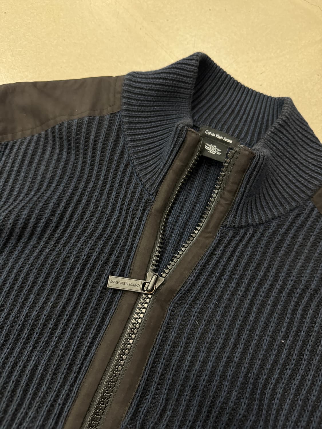 캘빈클라인 니트 집업 L 상품이미지3