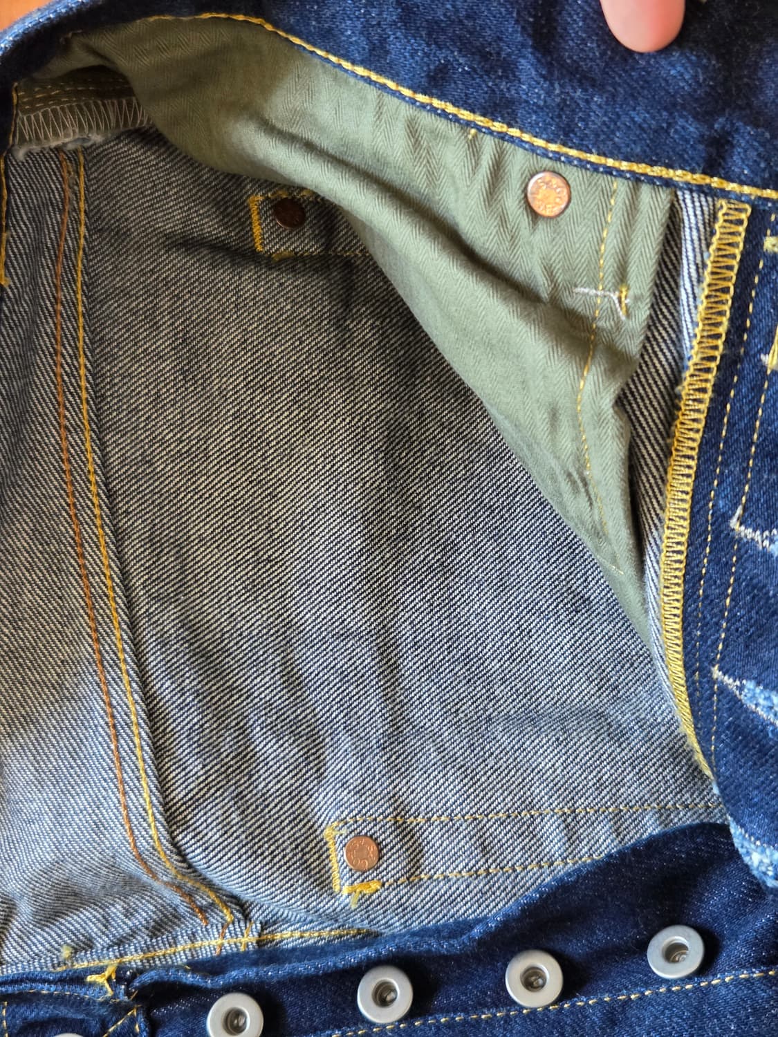 리바이스 x 빔즈 슈퍼와이드v2 데님 32x32 상품이미지4