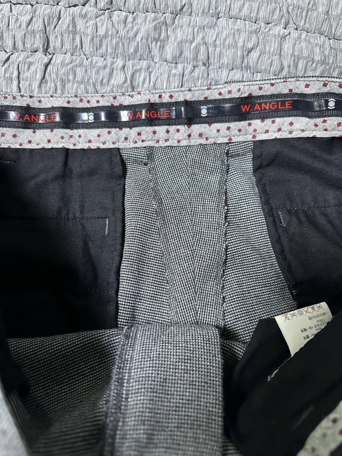 W.ANGLE 남성 슬랙스 상품이미지4