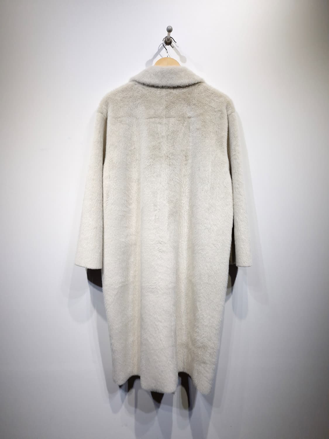 House of Harlow 1960 페이크퍼 코트 아이보리 상품이미지4