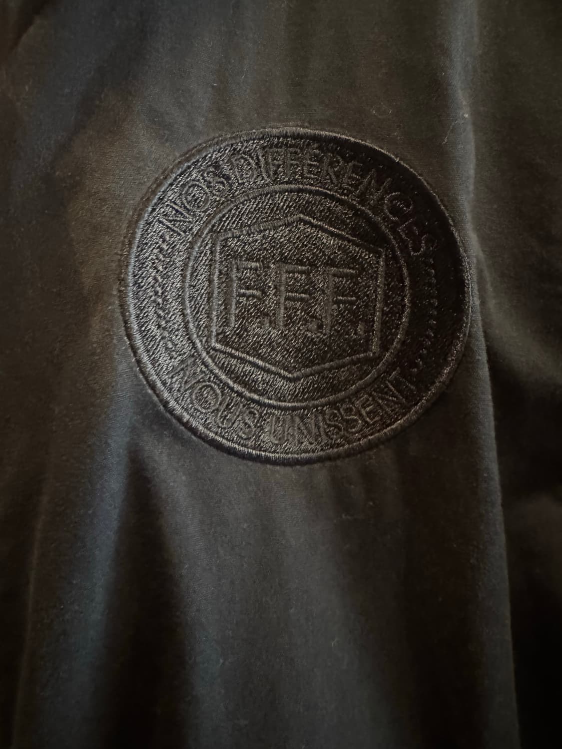 빈티지 나이키 프랑스 축구 국가대표팀(FFF) 블루 풀집 자켓 상품이미지2