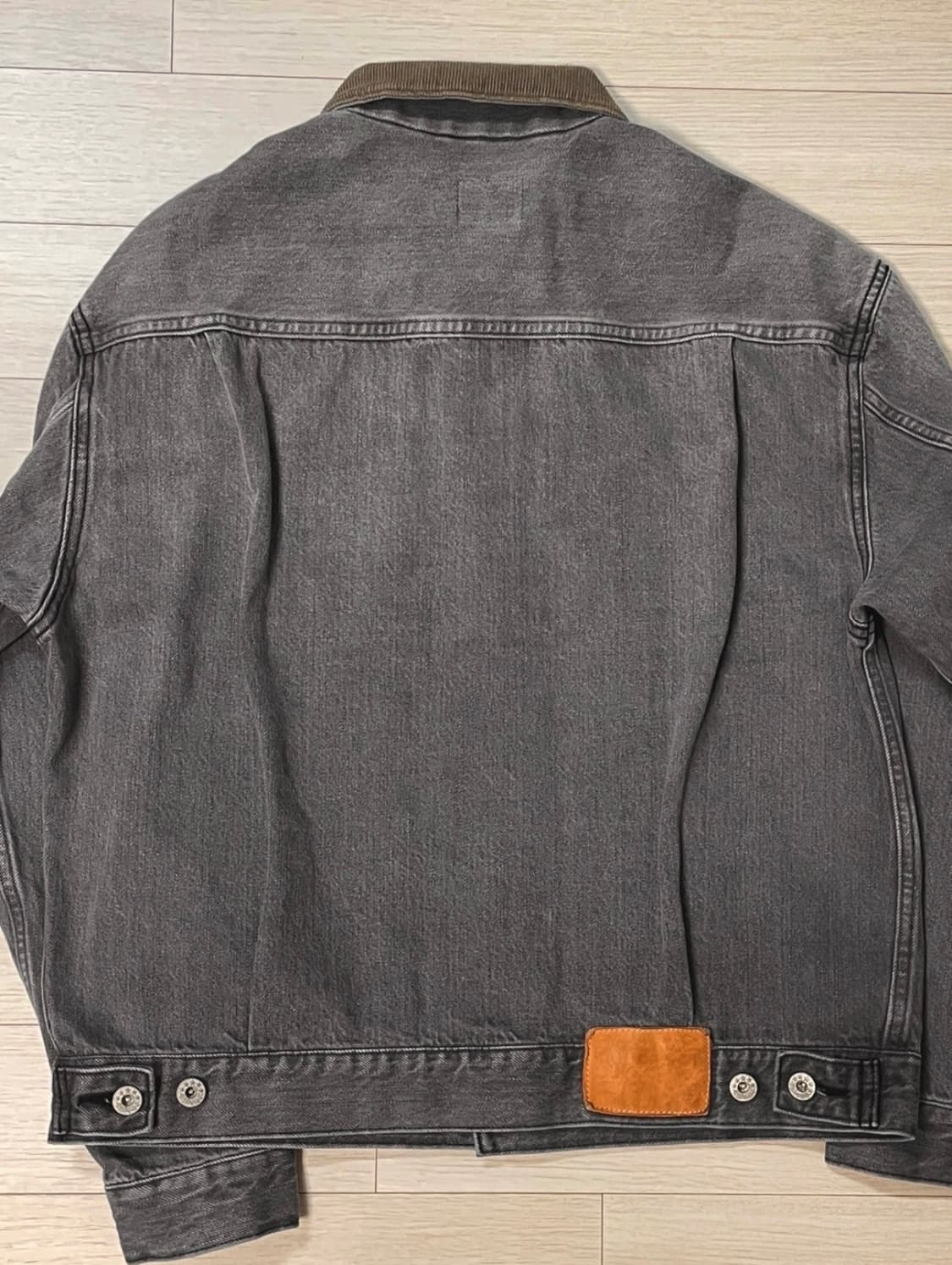 카키스 덩가리 데님자켓 S 새상품 상품이미지4