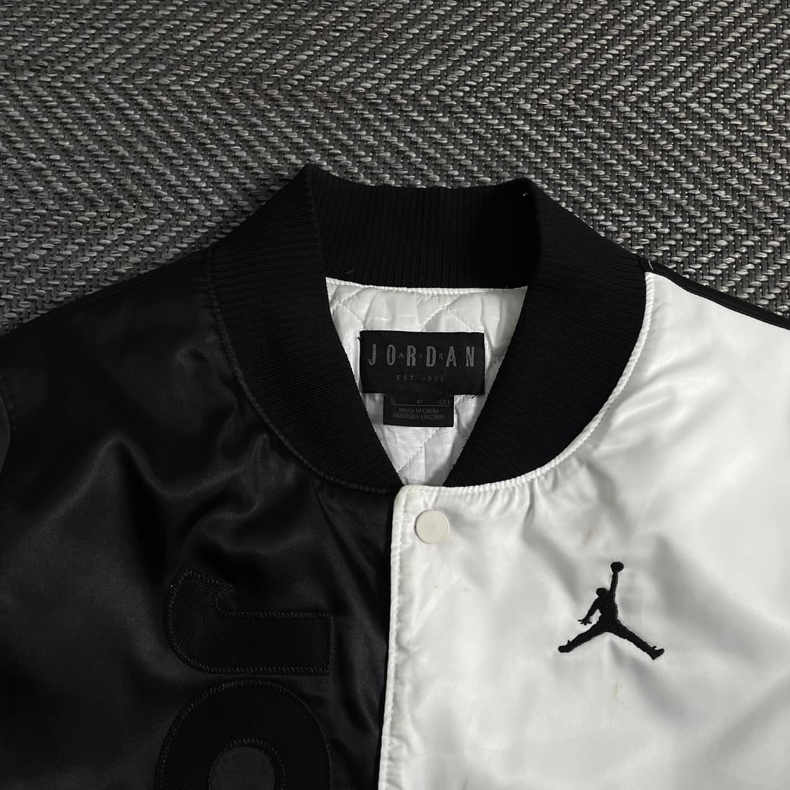 조던 에어조던 빅로고 사틴 바시티 점퍼 o 3882 상품이미지5