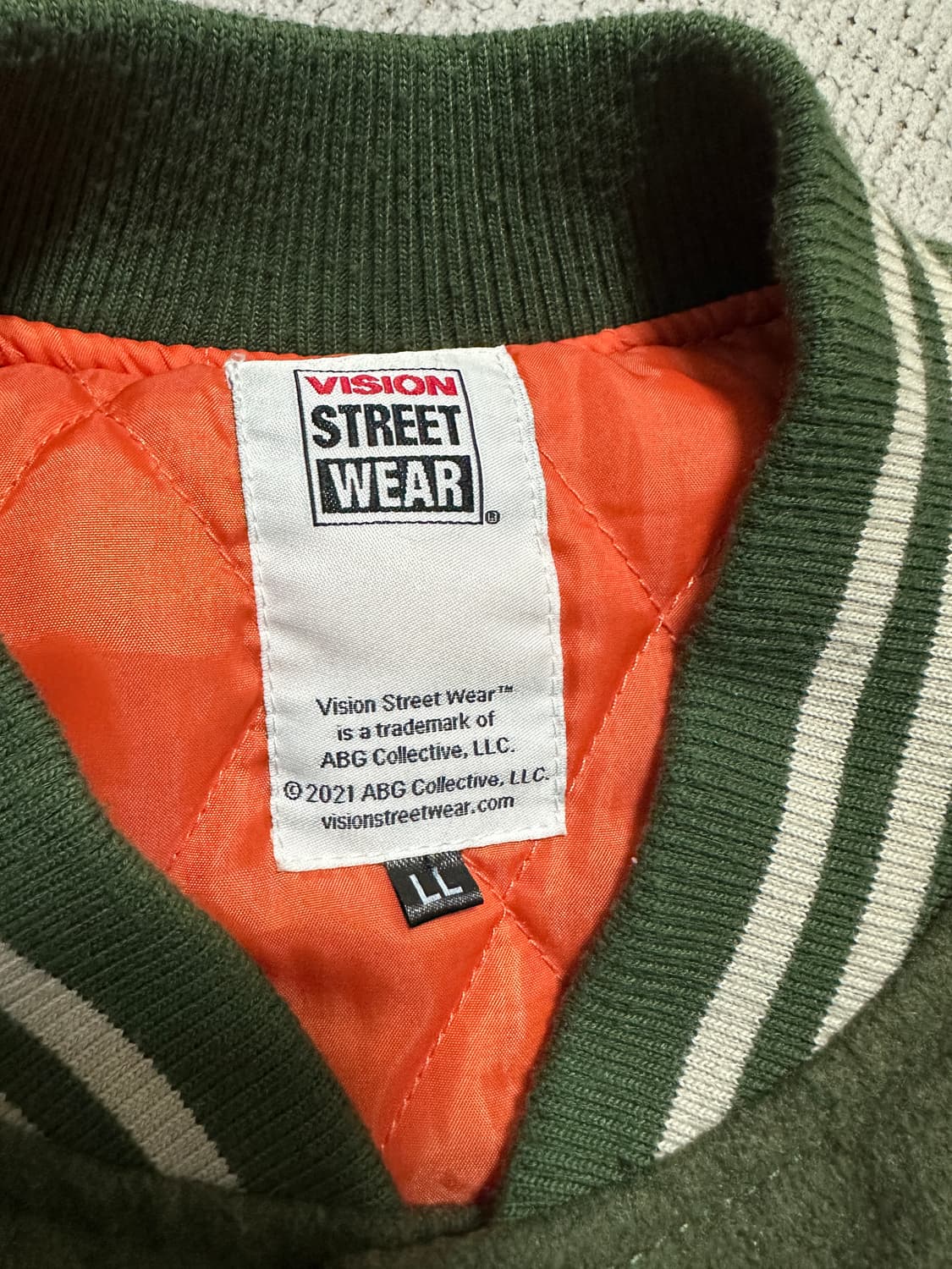 비젼 스트릿웨어 바시티 자켓 상품이미지6