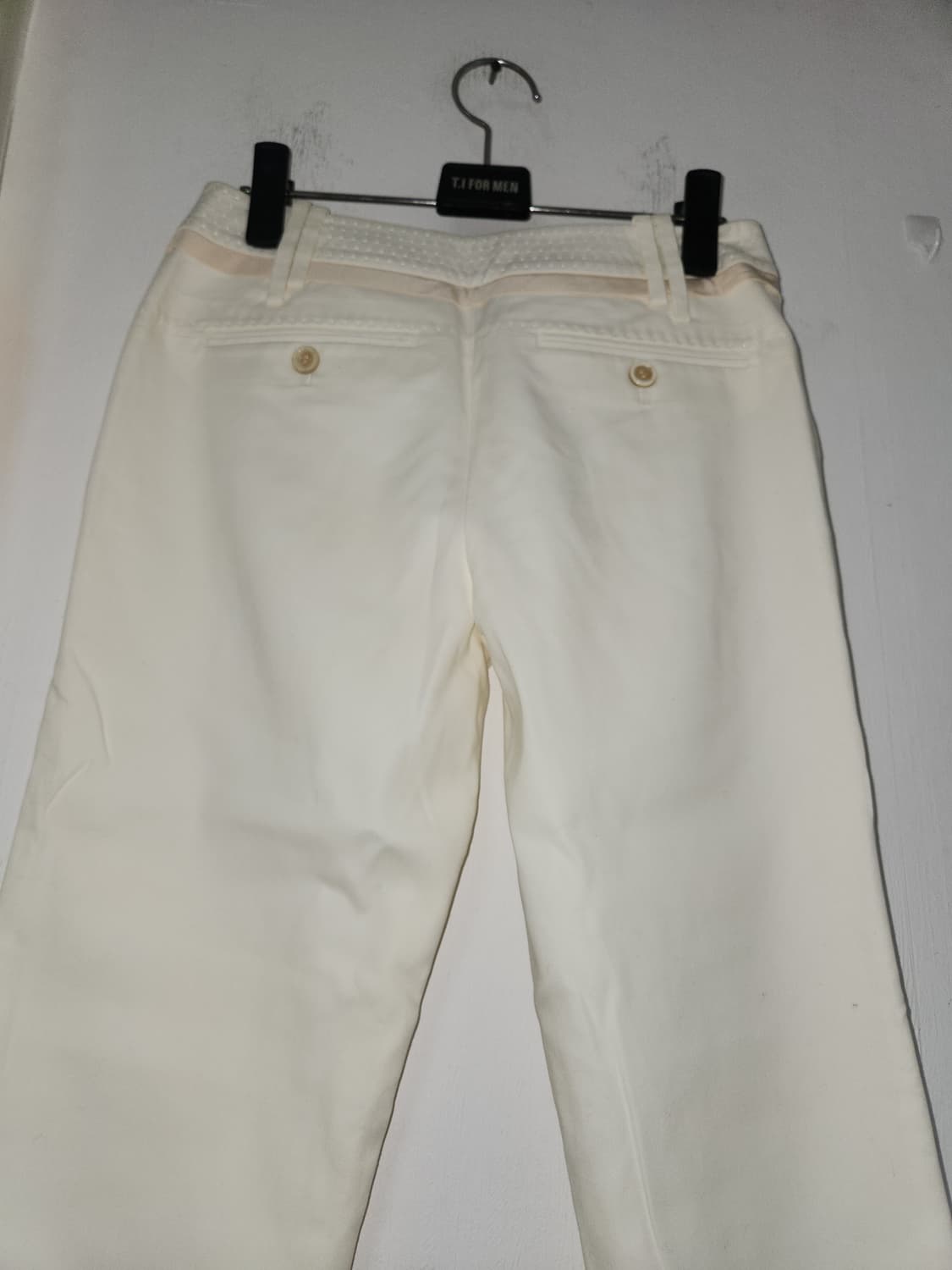 TIME. 아이보리 여성 면 바지 61-90(27) 상품이미지4