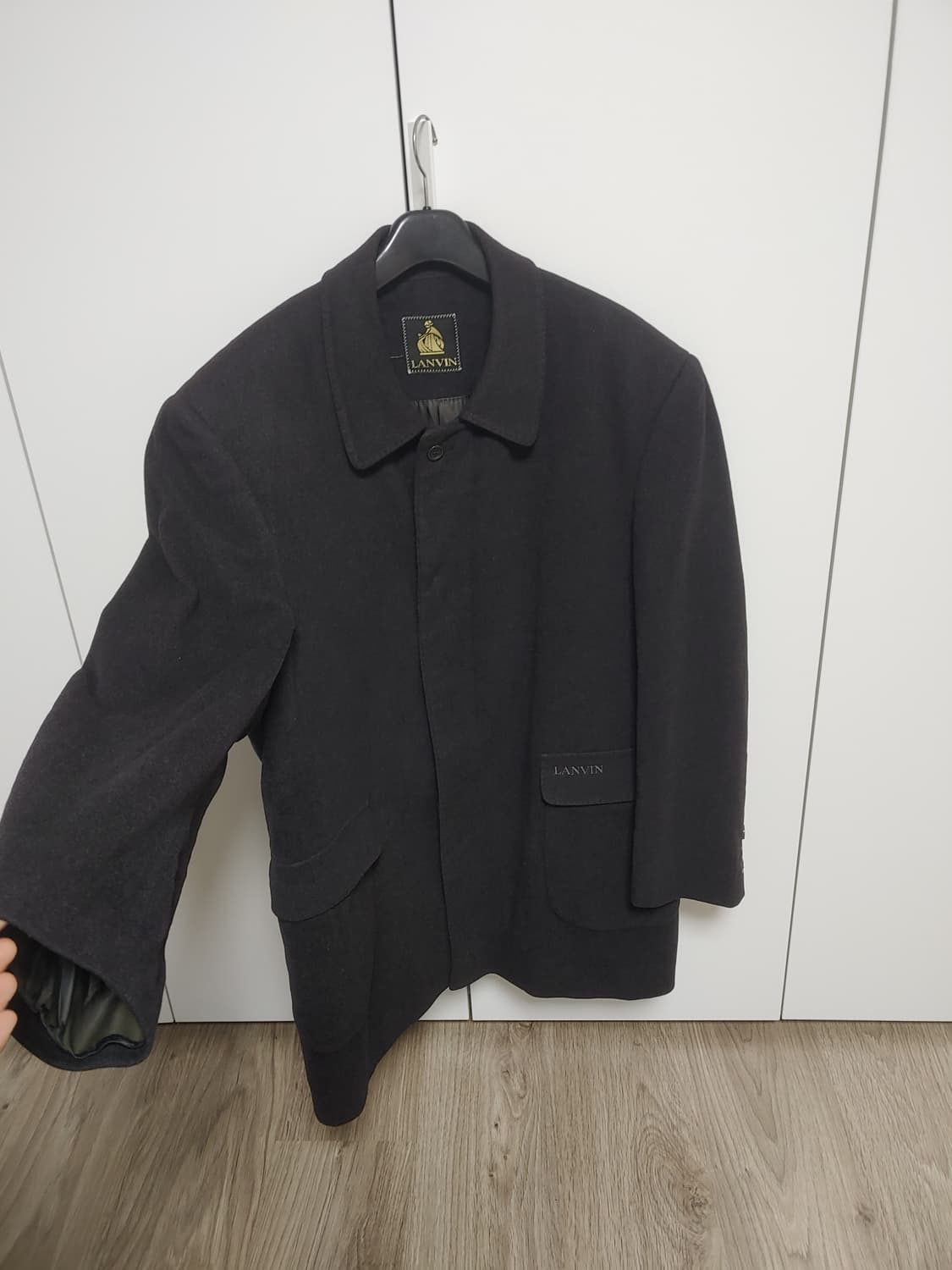 LANVIN 랑방  이태리   남성캐시미어  코트-110사이즈 상품이미지4