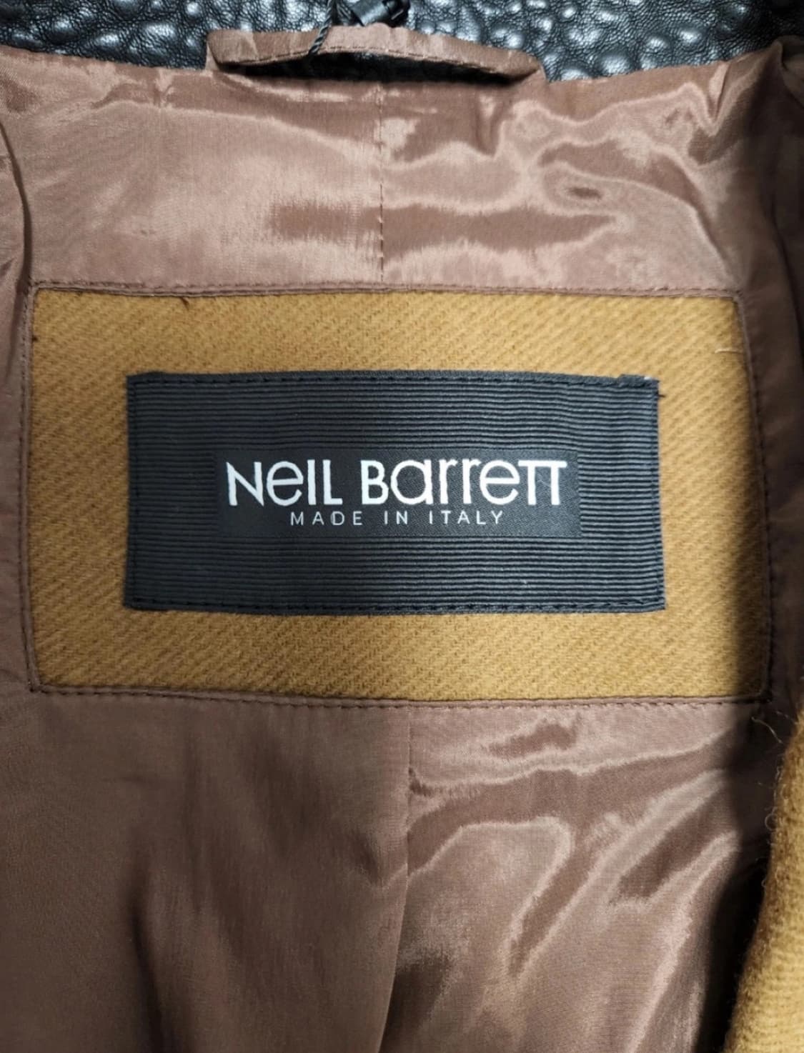 (새상품)닐바렛 토바코 코트 50사이즈 상품이미지3