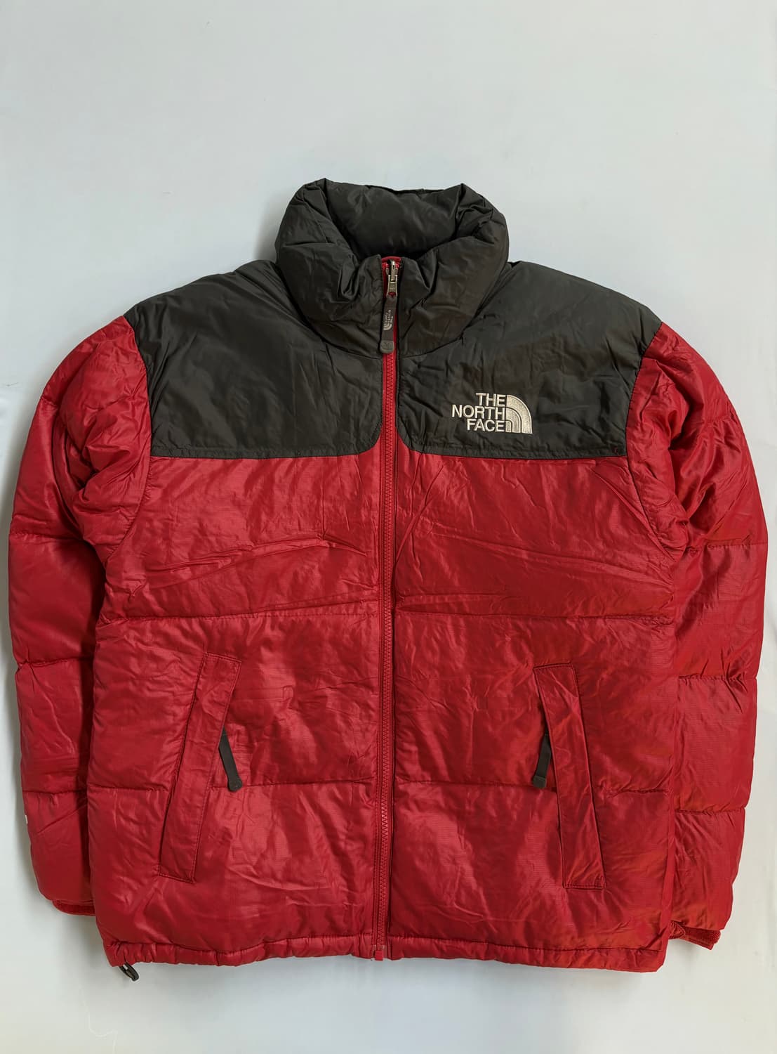 노스페이스 눕시 레드 패딩 상품이미지2