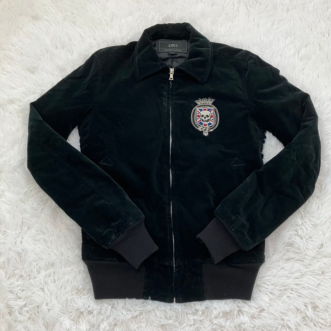 빈티지 히스테릭글래머 바이커 블루종 y2k 스트릿 갸루 펑키 일본빈티지 상품이미지6