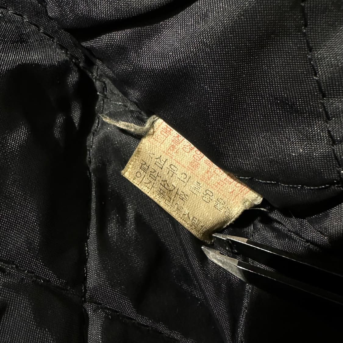 카우 레더 싱글 카코트 블랙 상품이미지8