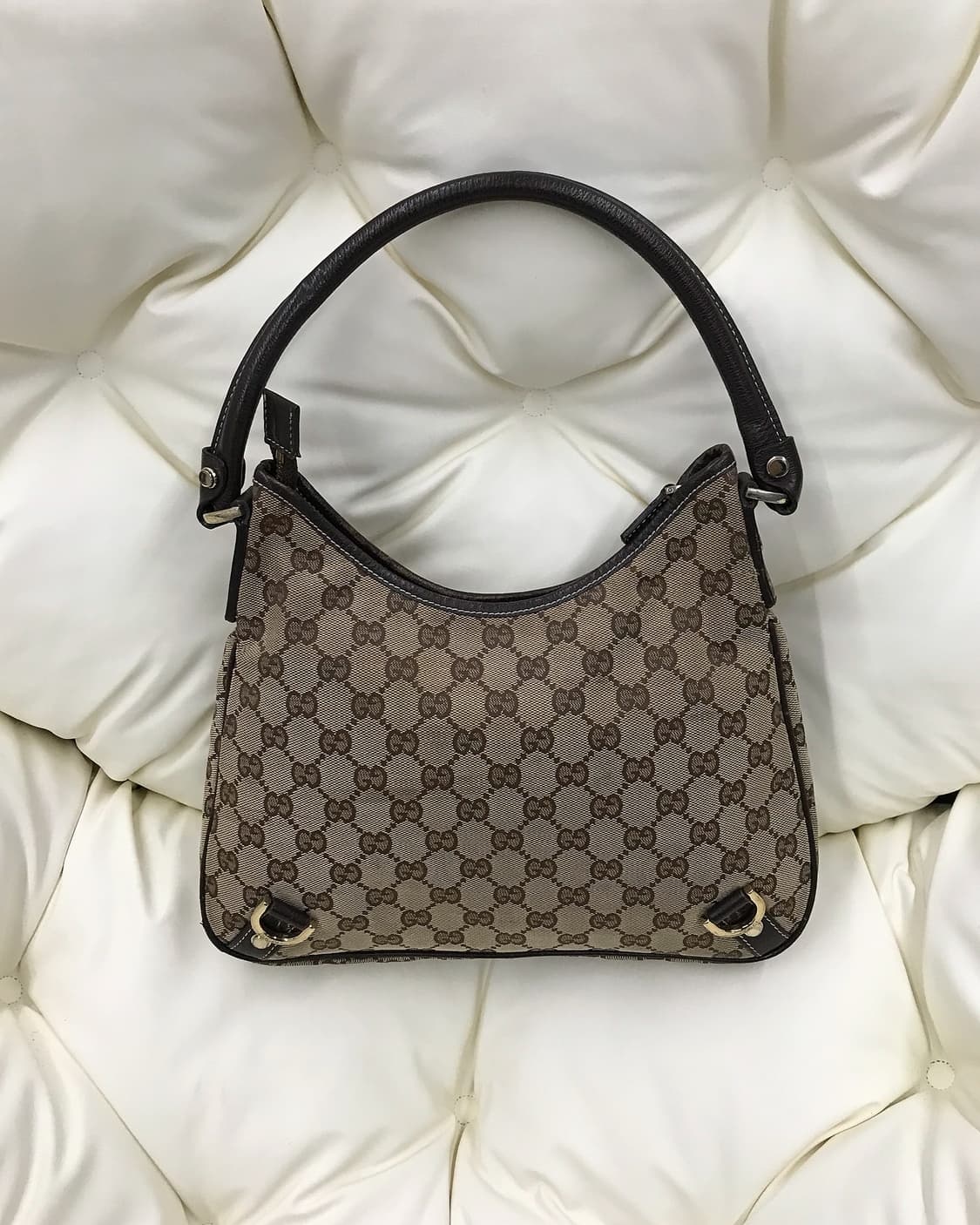 구찌 D링 자카드 재키백 호보백 가방 상품이미지4