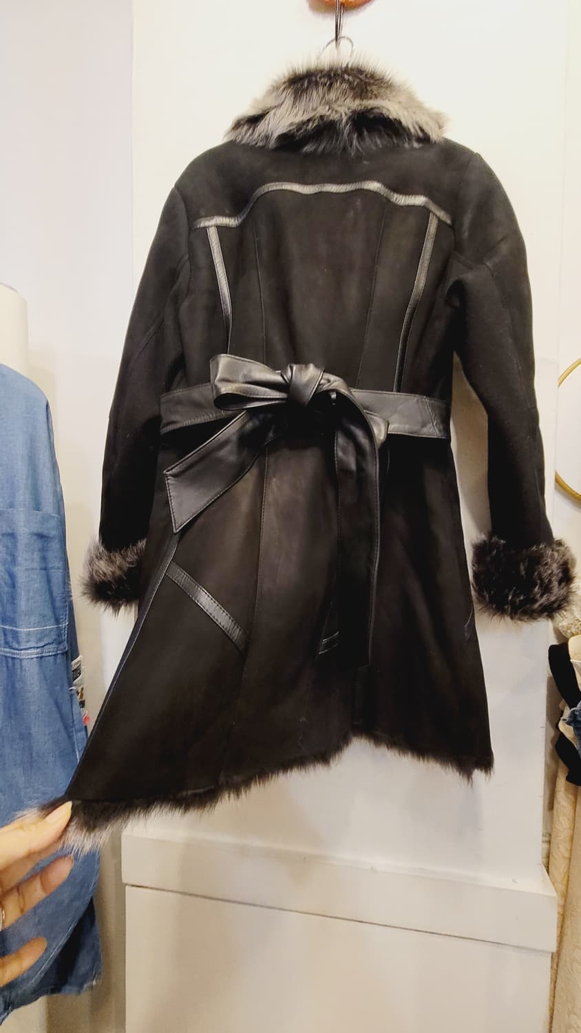 프리미엄 램스킨 토스카나 무스탕 상품이미지7