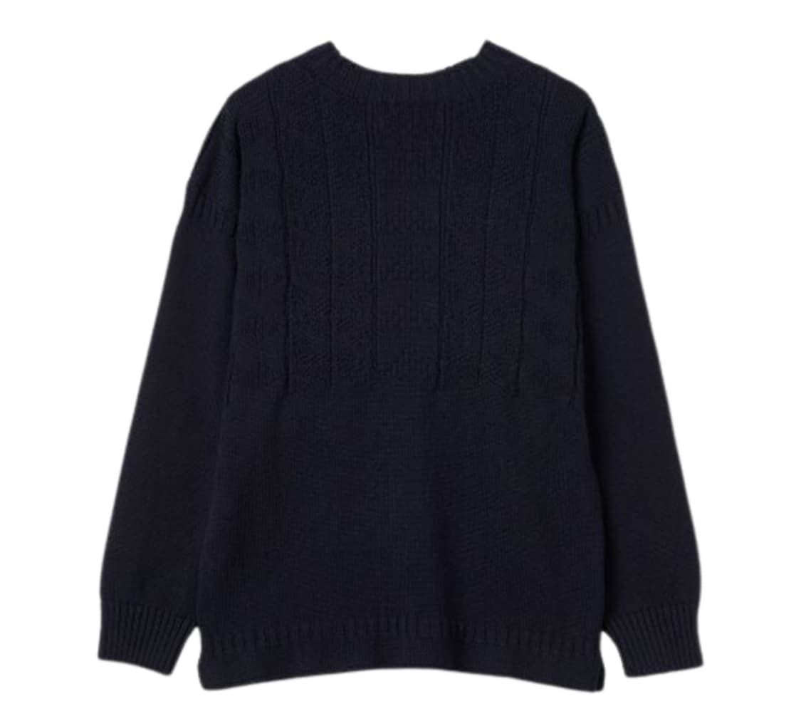 메종 마르지엘라 4 스티치 니트 네이비 상품이미지1