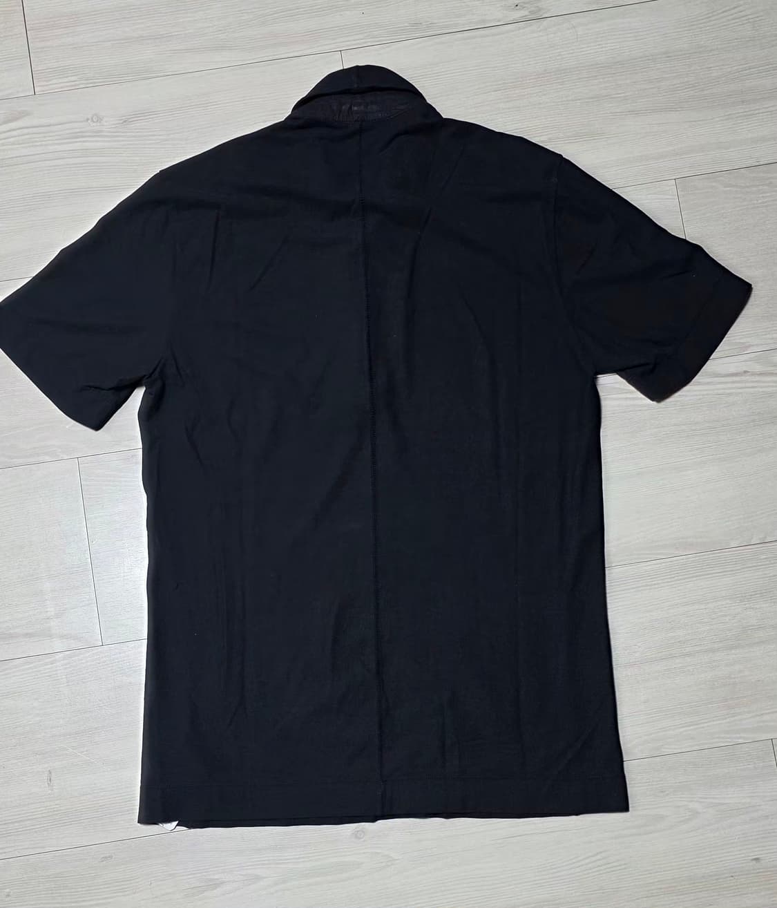 트렌짓 반팔카라티셔츠(블랙) 싸이즈 95 상품이미지2